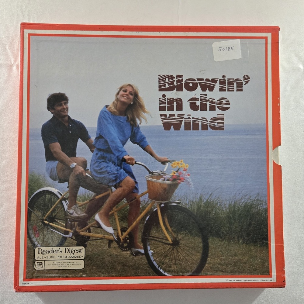 Blowin' In The Wind -  7-LP Vinyl Record Compilation, Box Set VG Tested
